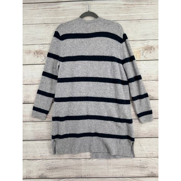 Madewell Kent Merino Wool Alpaca Open Front Cardigan Sweater Womens Small Gray - Picture 2 of 9